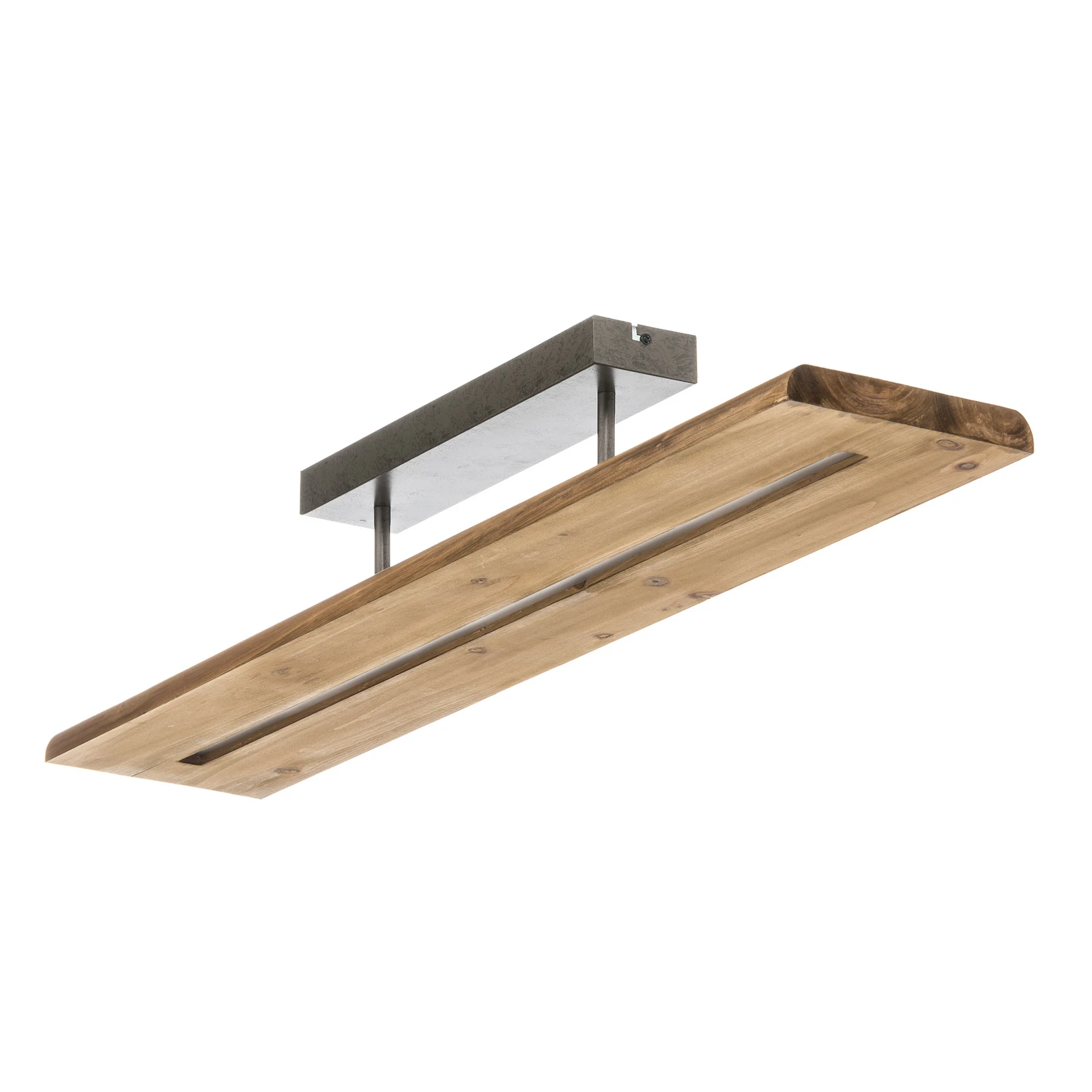 Plafonnier LED Brad en bois