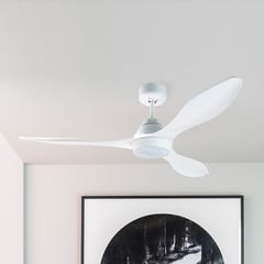 Ventilador de techo LED Polaris L, 3 palas, blanco