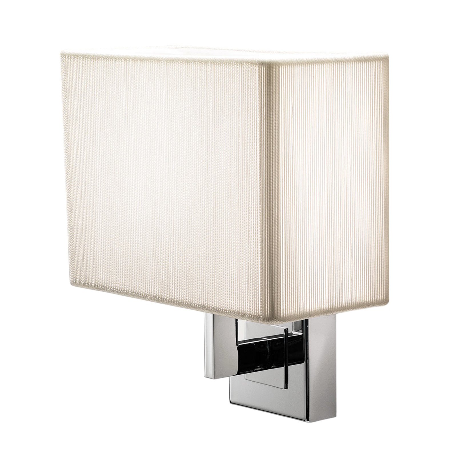 Axolight Clavius applique bianco/cromo