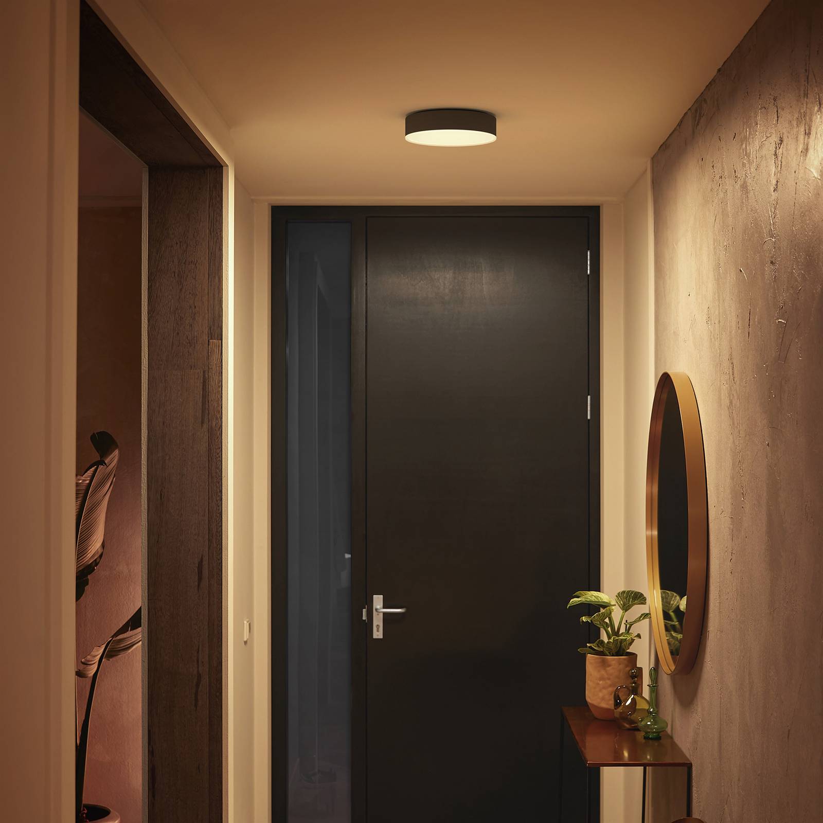 Philips Hue Enrave lampa sufitowa LED 26,1cm czarna