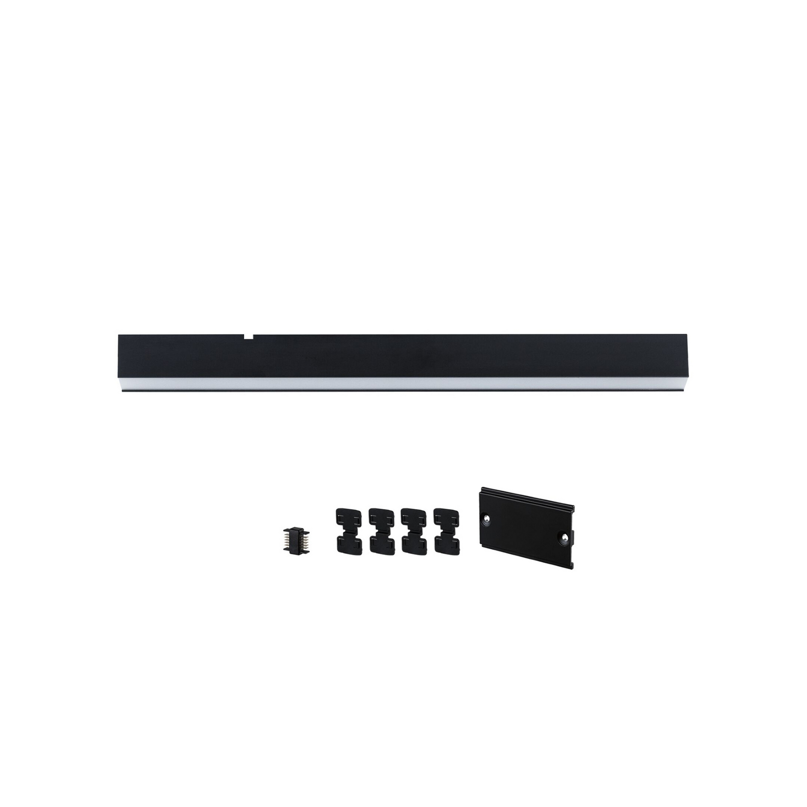 Sistema de canalización de luz Linion de Paulmann, negro, 38 W, aluminio Sistema de canalización de luz Linion de Paulmann, negro, 38 W, aluminio
