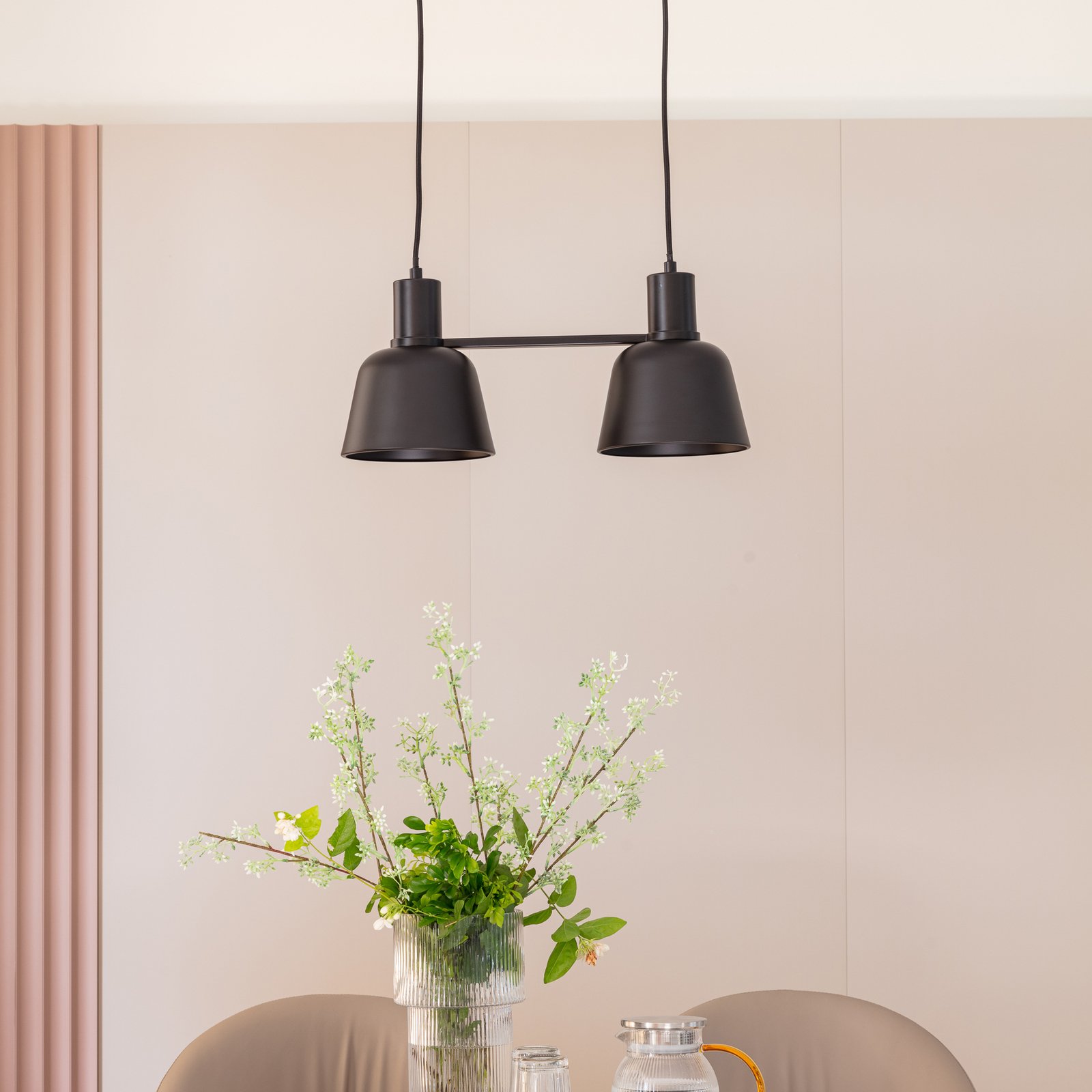 Servan 2 Pendel Black - Lucande Servan 2 Pendel Black - Lucande