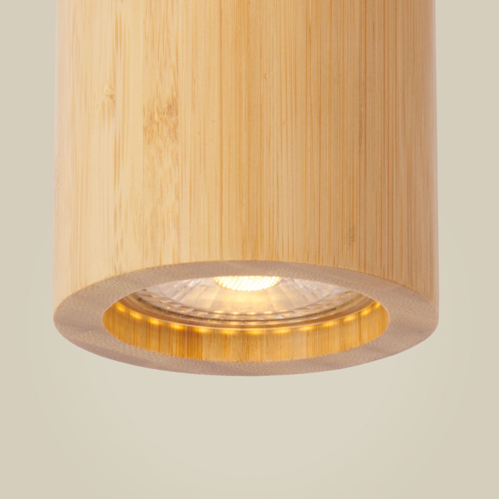 GOOD & MOJO Suspension Java, naturel, bambou, GU10