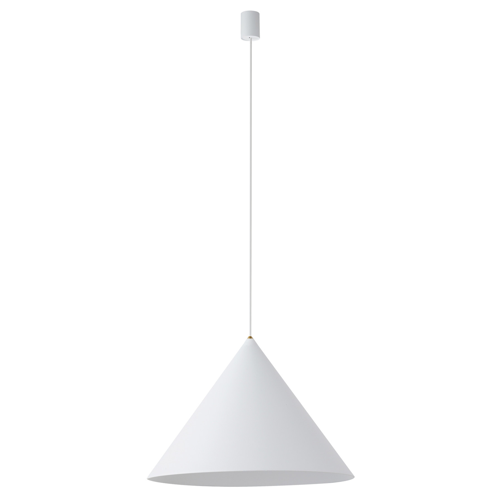 Hanglamp Zenith L van metaal in wit