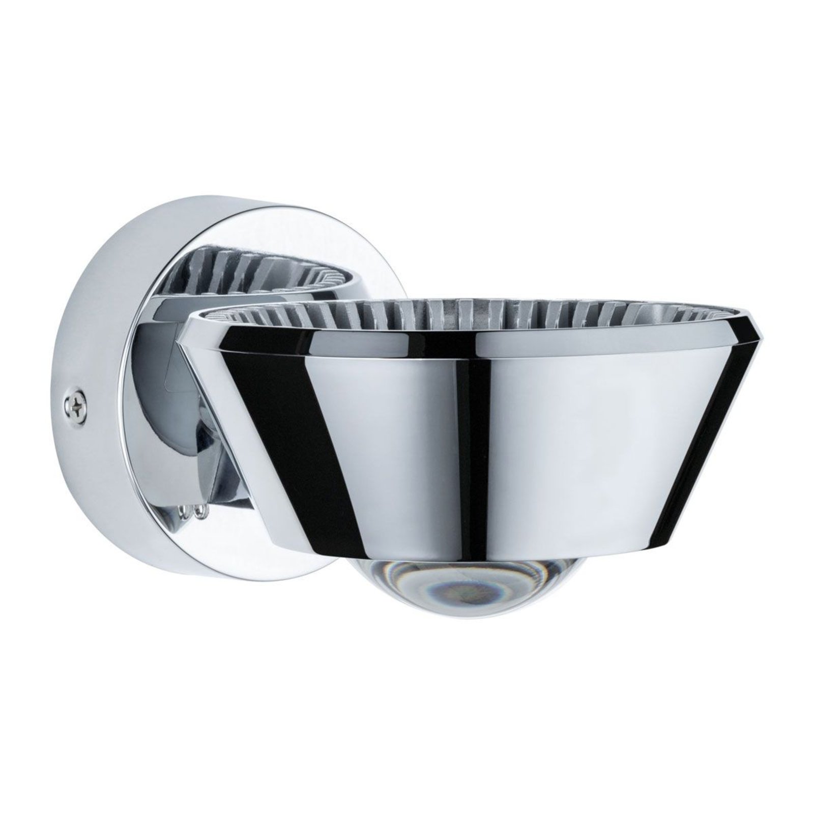 Sabik LED Applique Murale IP44 Chrome - Paulmann