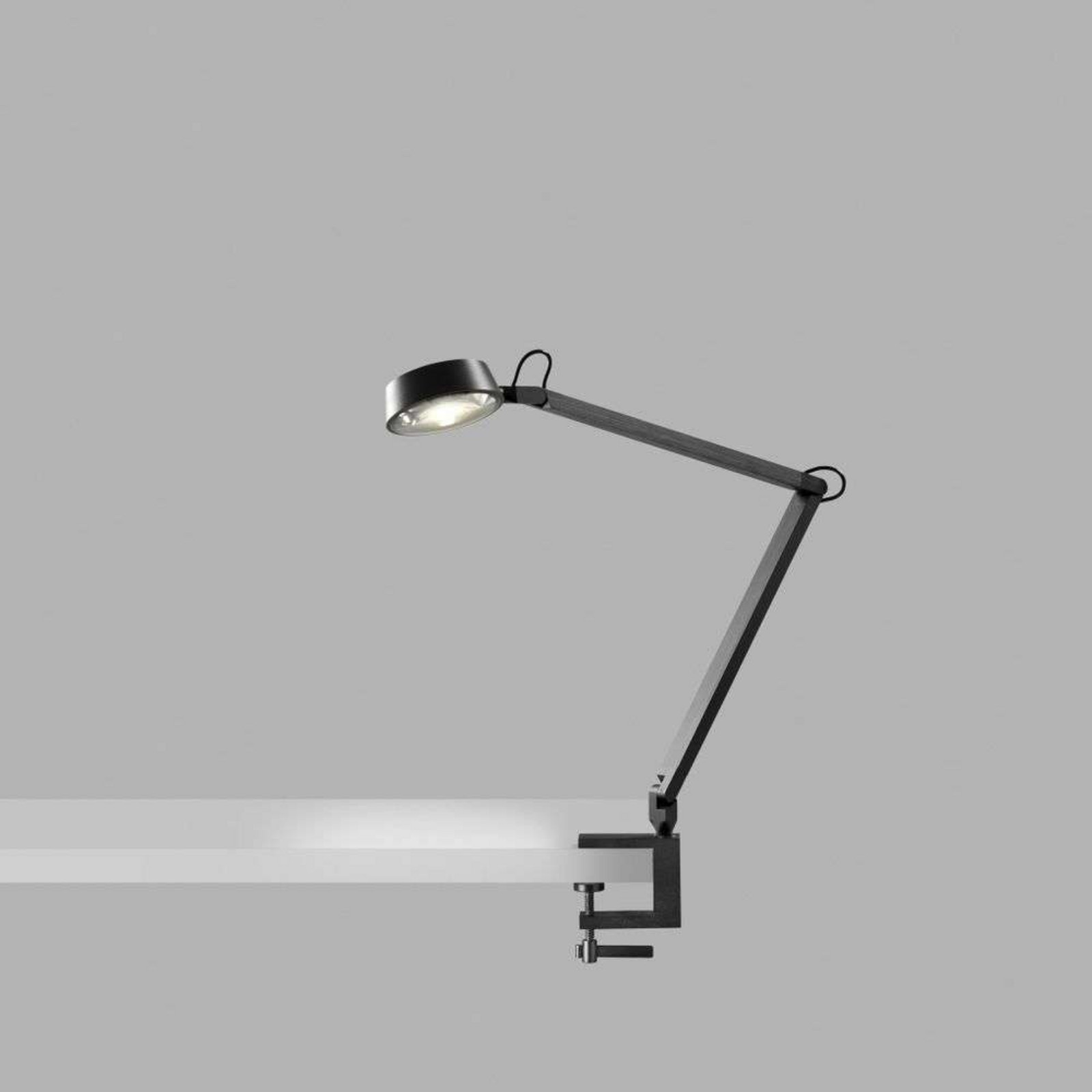 Dark T1 Bordlampe m/Base Carbon Black LIGHT-POINT - Stue - Aluminium