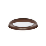 Florie LED-Deckenleuchte, braun, Metall, Ø 40 cm - Lindby