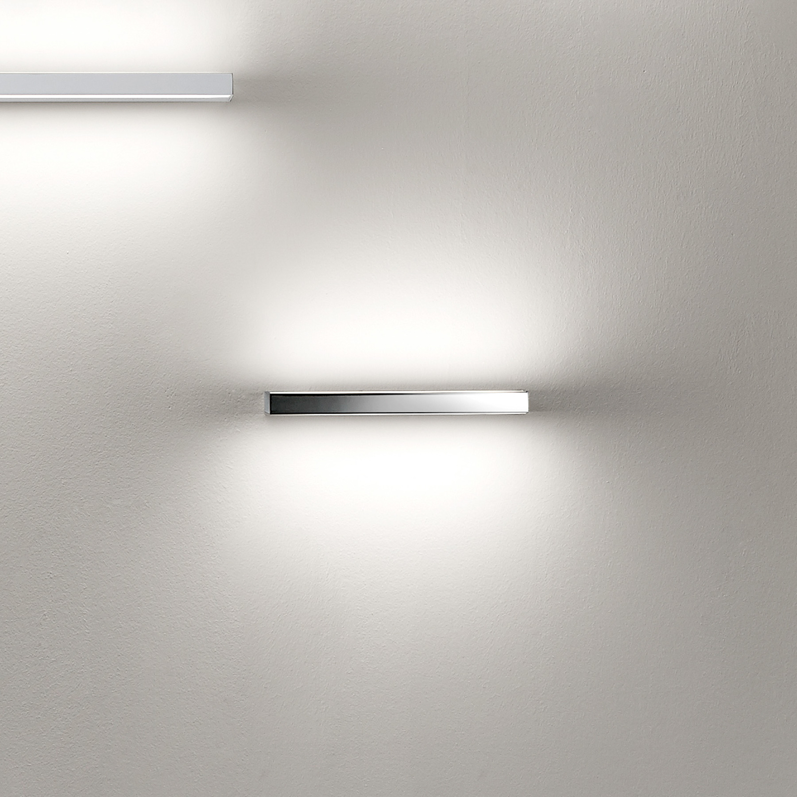 LED bathroom wall light Prim, IP20, 90 cm, chrome