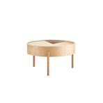 Arc Coffee Table Ø66 Oiled Oak - Woud