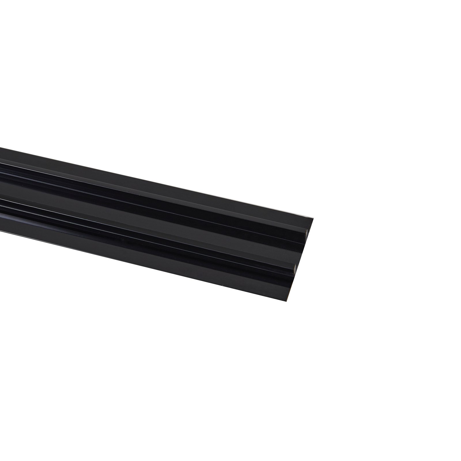 Lindby cover Linaro, black, single-circuit track lighting system, 50 cm