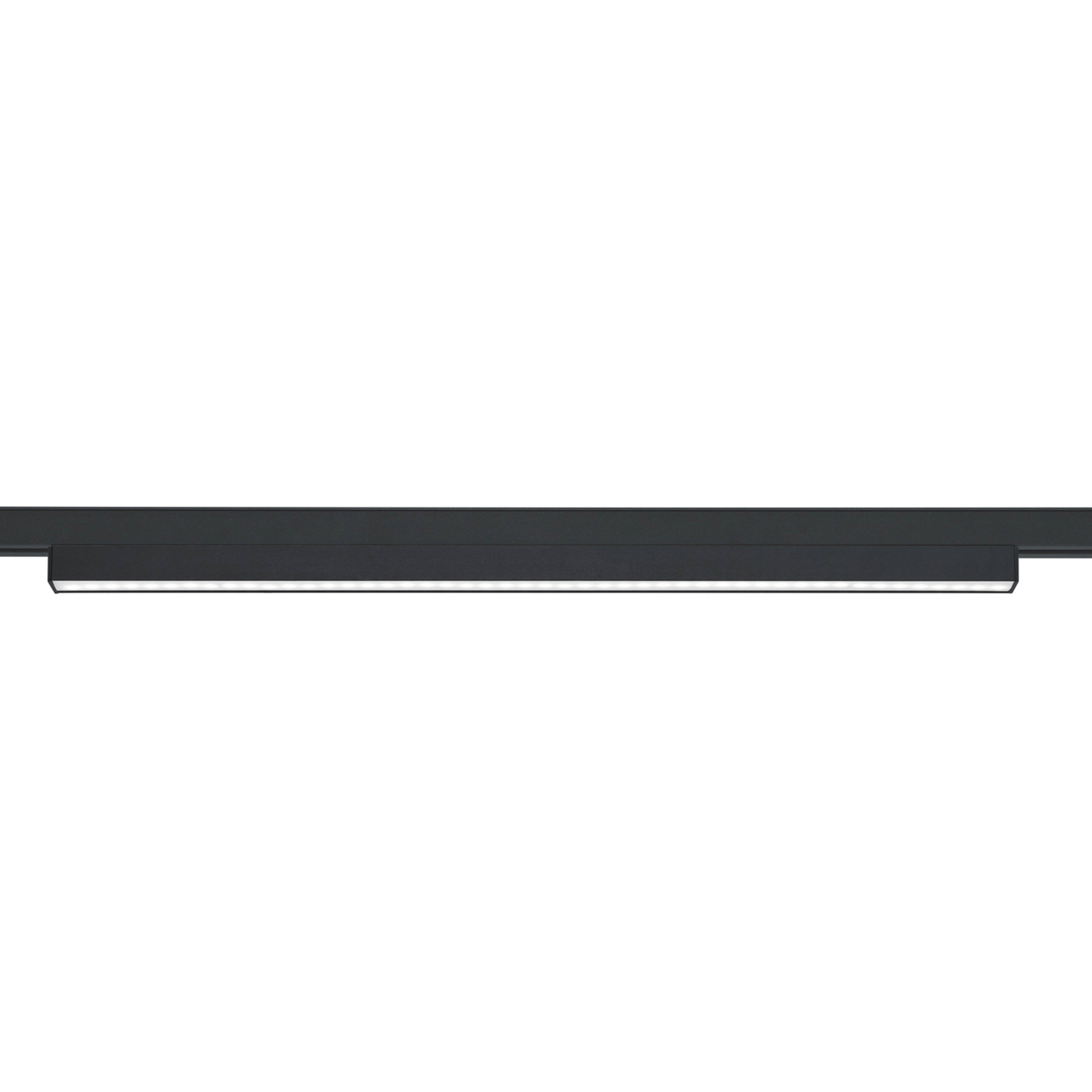 Barra de luz LED de sistema de riel DUOline negro
