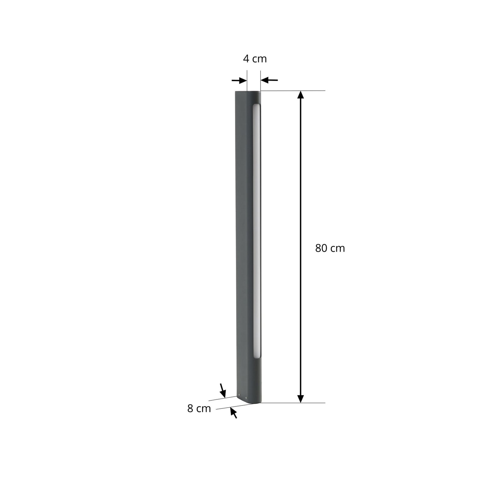 Arcchio LED-Bodeneinbauspot Thentos, Ø 18 cm 60° nickel IP67