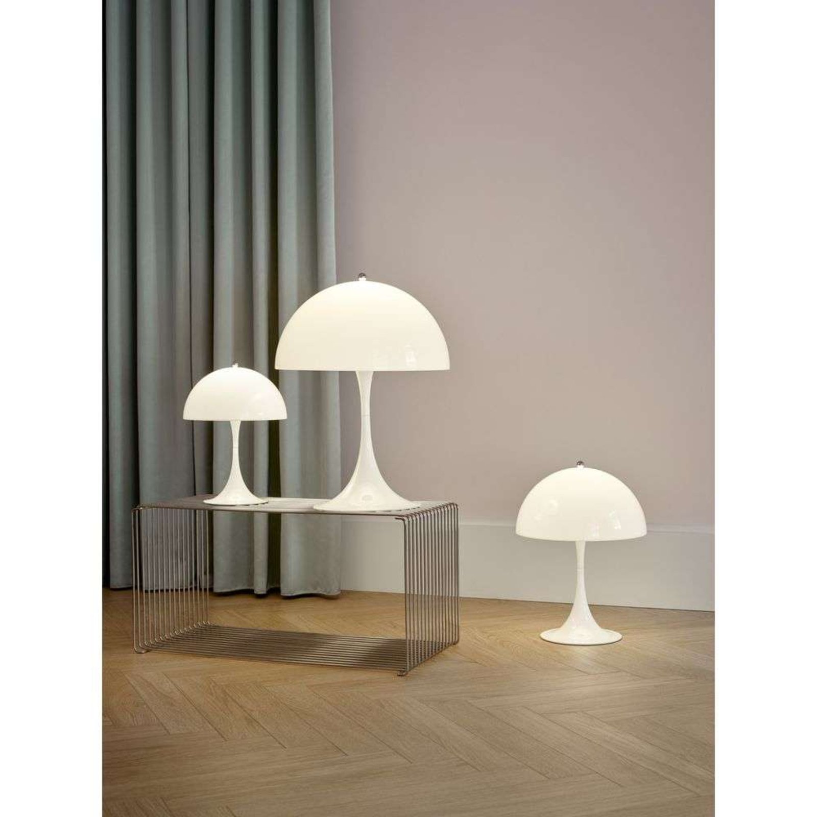 Panthella 400 Stolová Lampa White Opal - Louis Poulsen