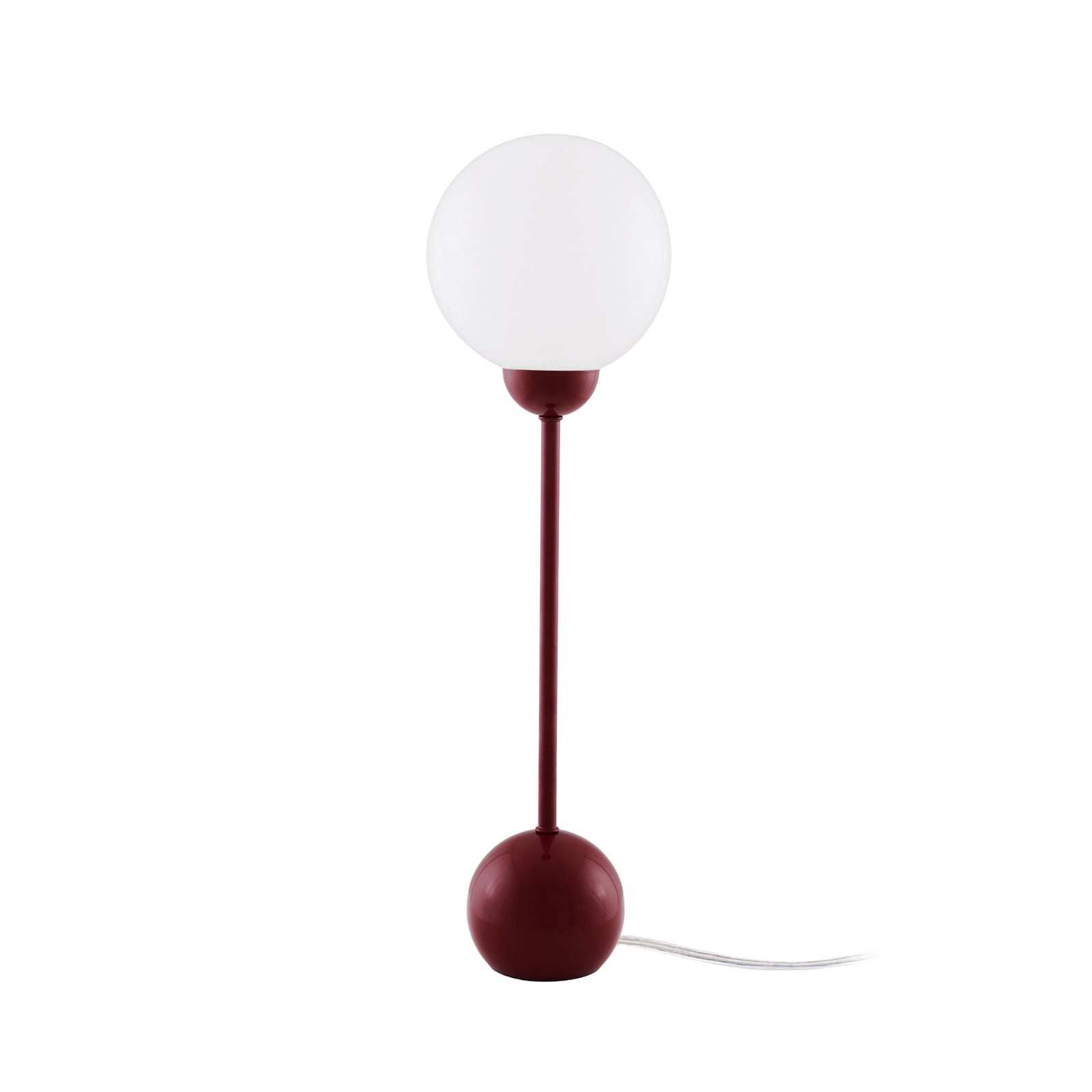 Globen Lighting tafellamp Ripley rood, hoogte 52 cm, ijzer/glas