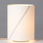 Traditionsschiff table lamp made of canvas