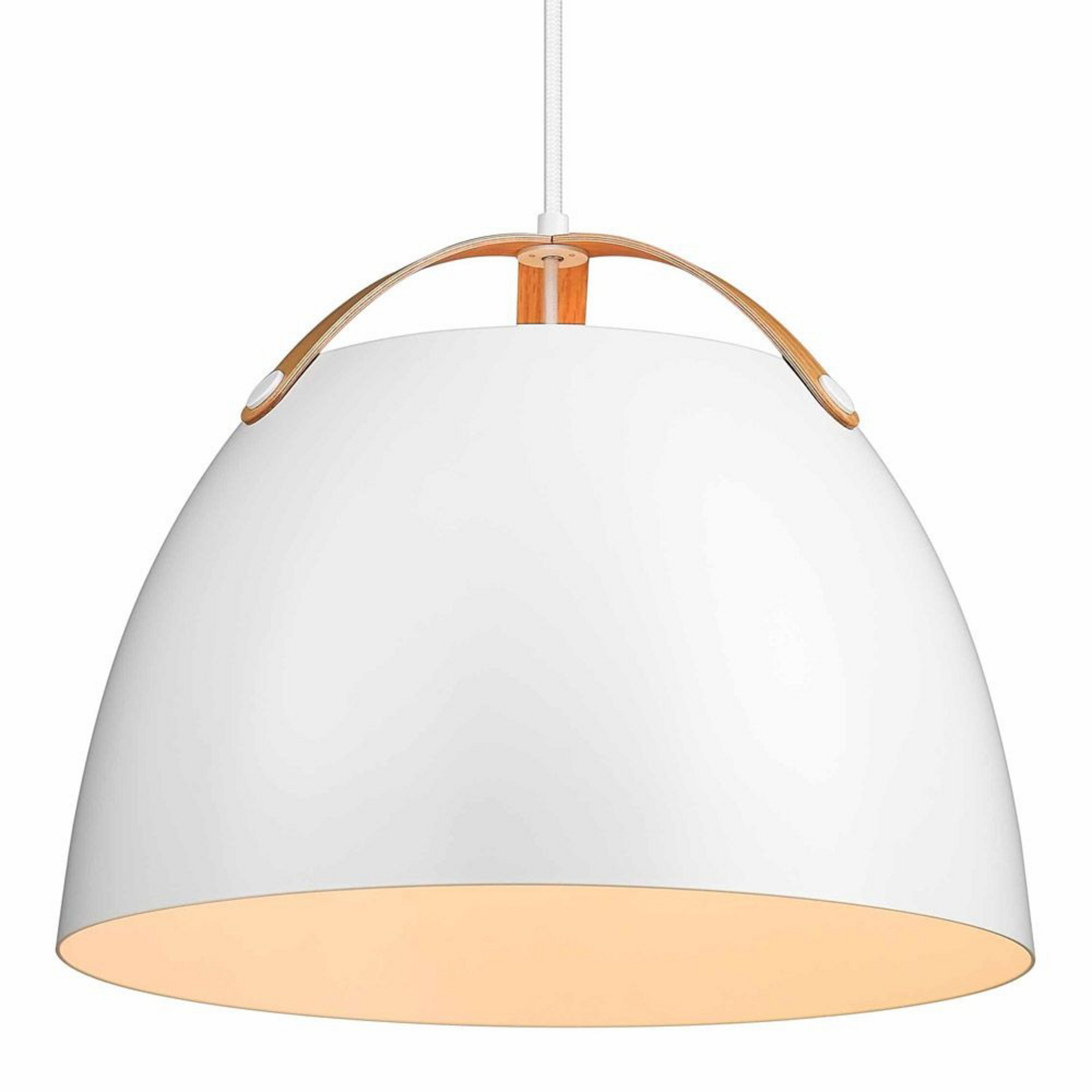 Oslo Suspension Ø40 White/Oak - Halo Design