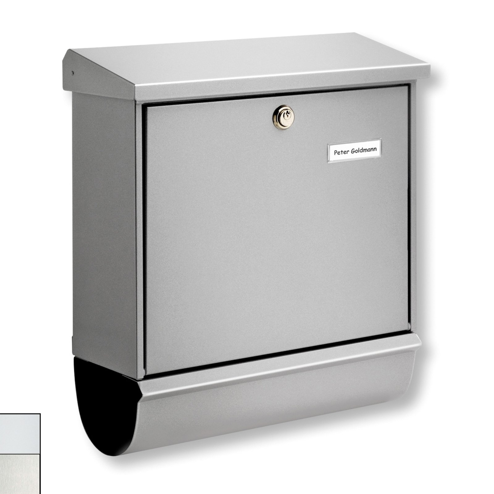 Briefkasten COMFORT-SET mit Zeitungsrolle
