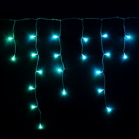 Smarter LED-Lichtervorhang Twinkly für App, RGBW