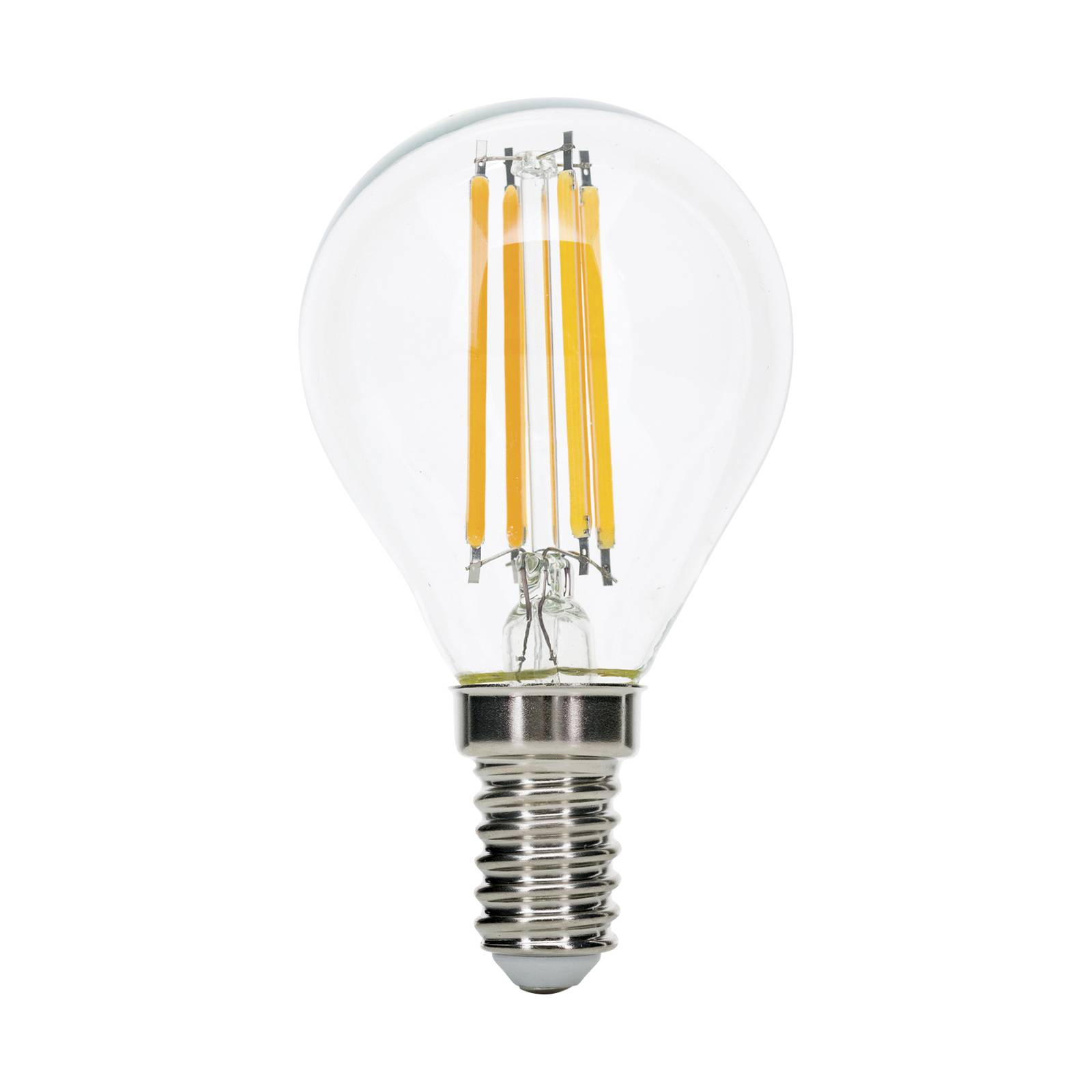 LED-dråbepære E14 5 W filament 2.700 K kan dæmpes