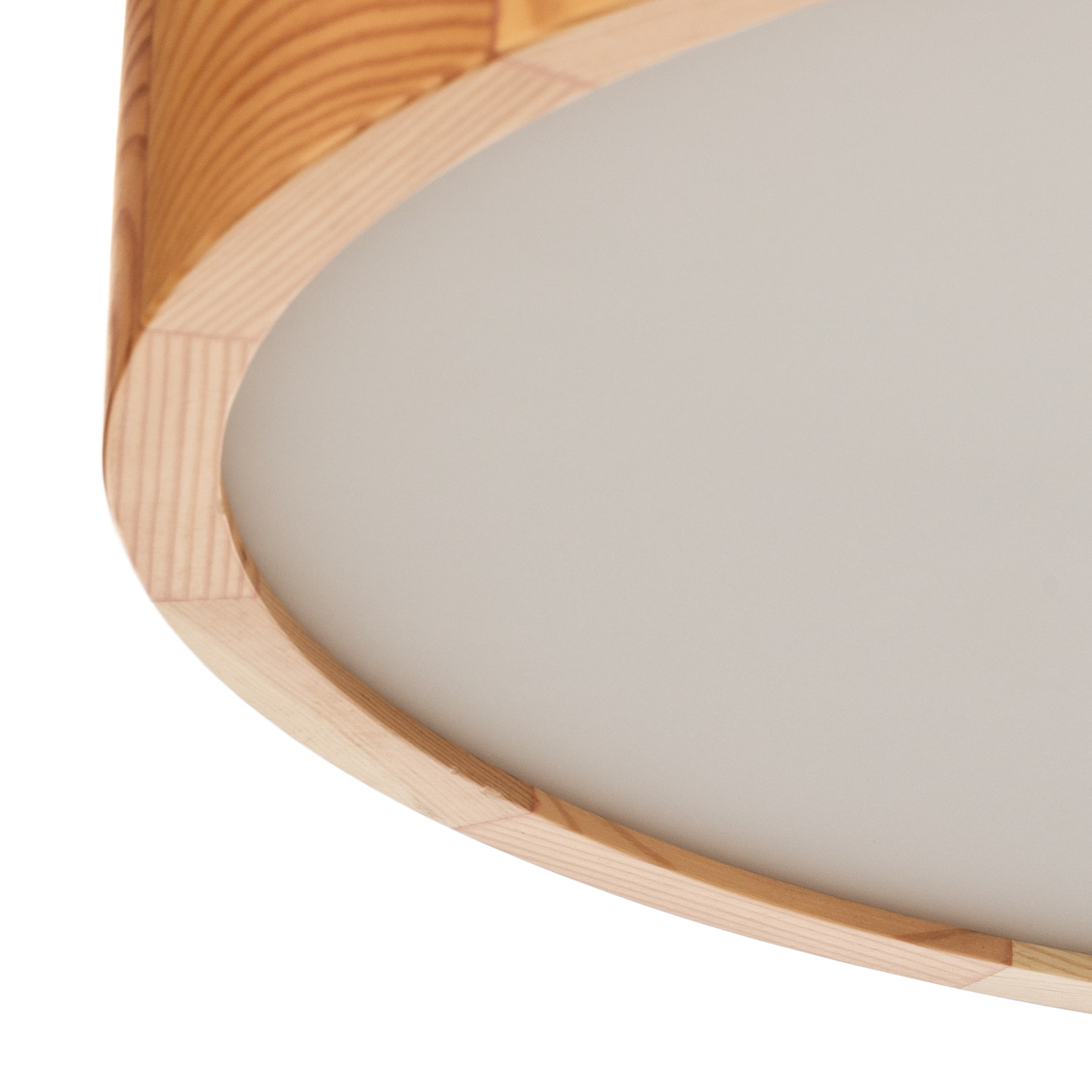 Envostar Kerio ceiling lamp Ø 57.5 cm natural pine