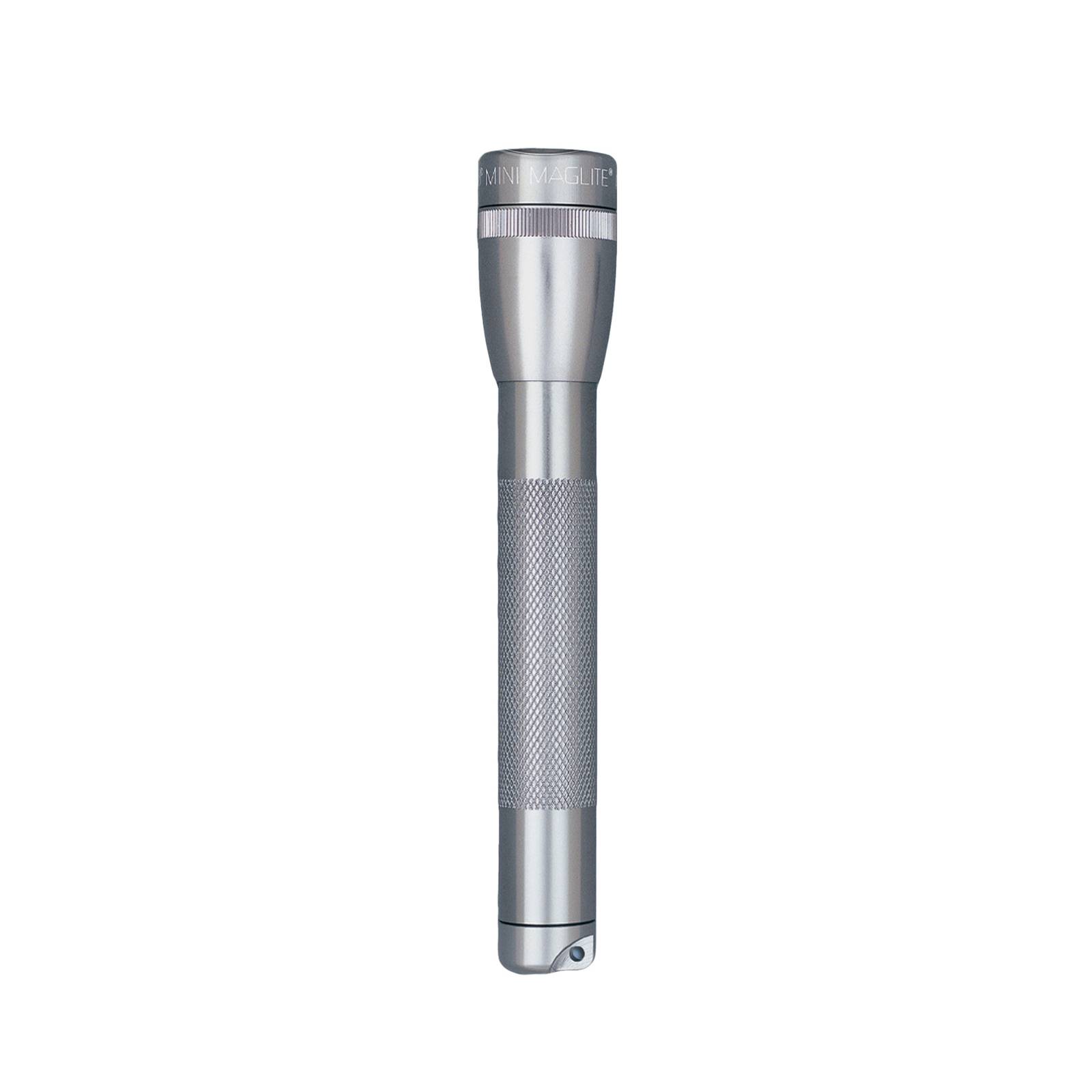 Maglite Xenon ficklampa Mini 2-cell AA hölster silver