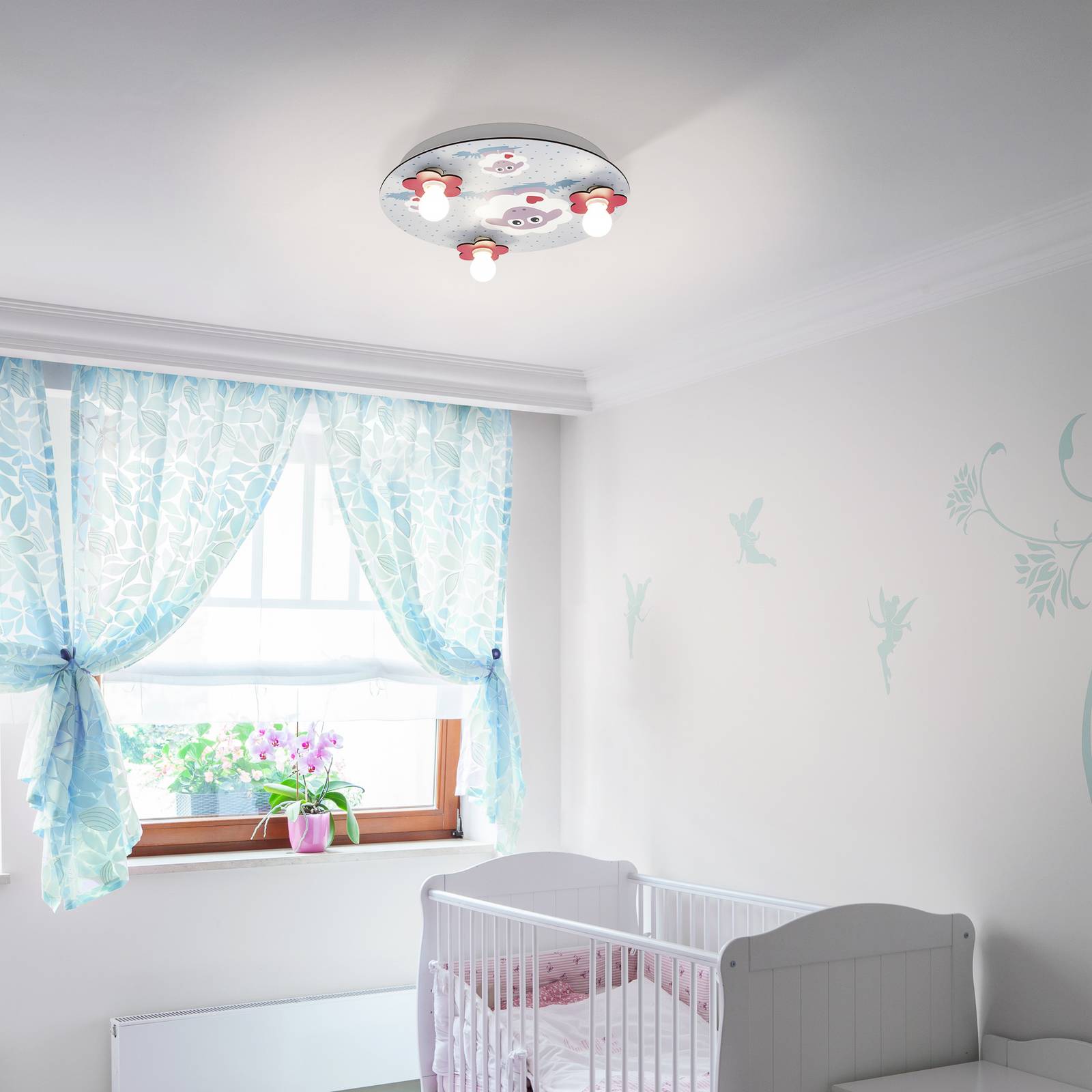 Deckenleuchte Lalelu rund 3-flammig günstig online kaufen