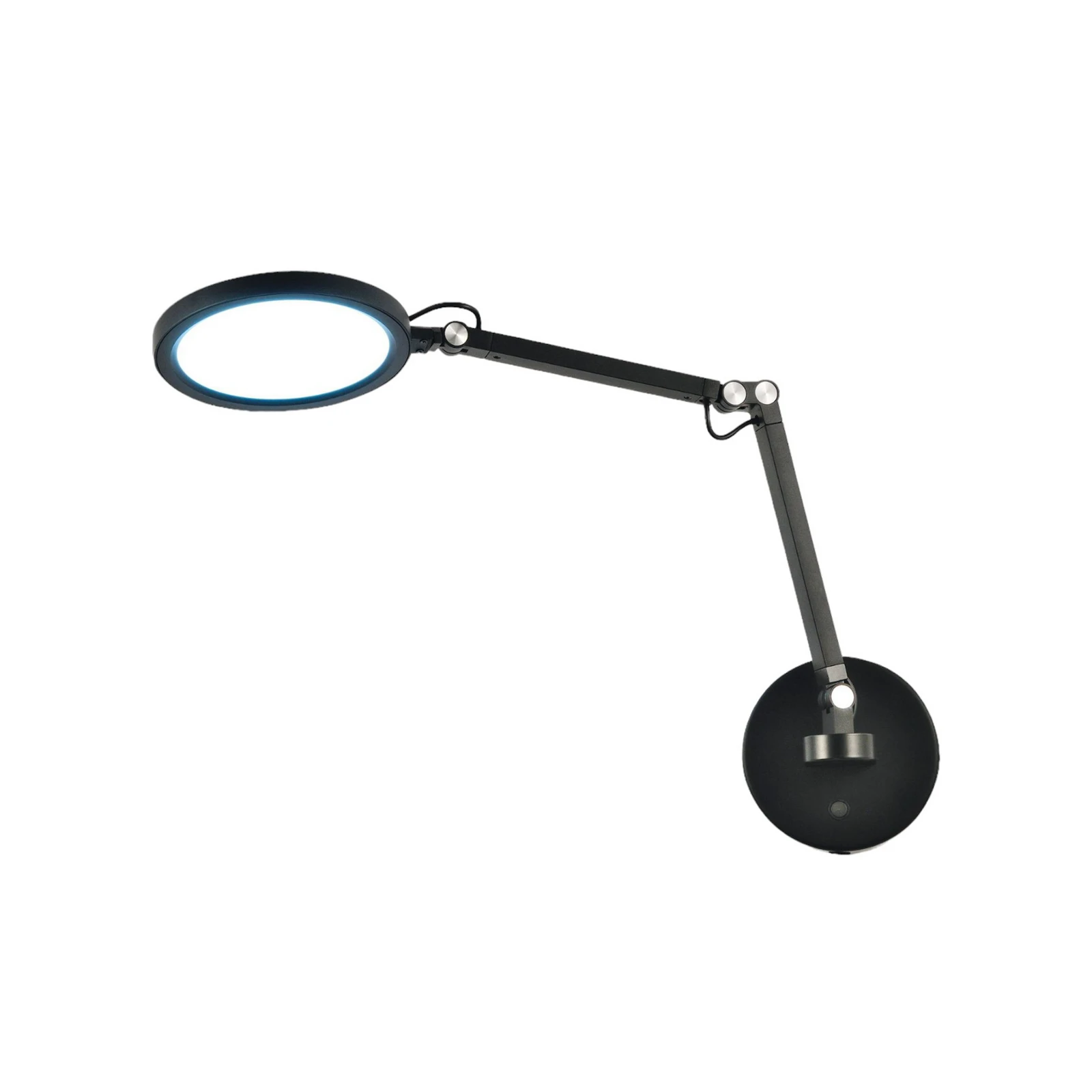 LED-Wandleuchte Regina, schwarz, CCT, dimmbar, verstellbar