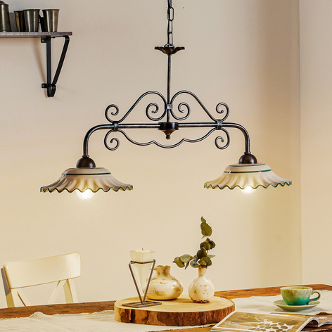 Fantazyjna lampa wisząca I BILIARDI 2 punktowa
