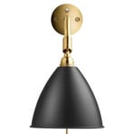 Bestlite BL7 Vägglampa Ø16 Mässing/Svart - GUBI