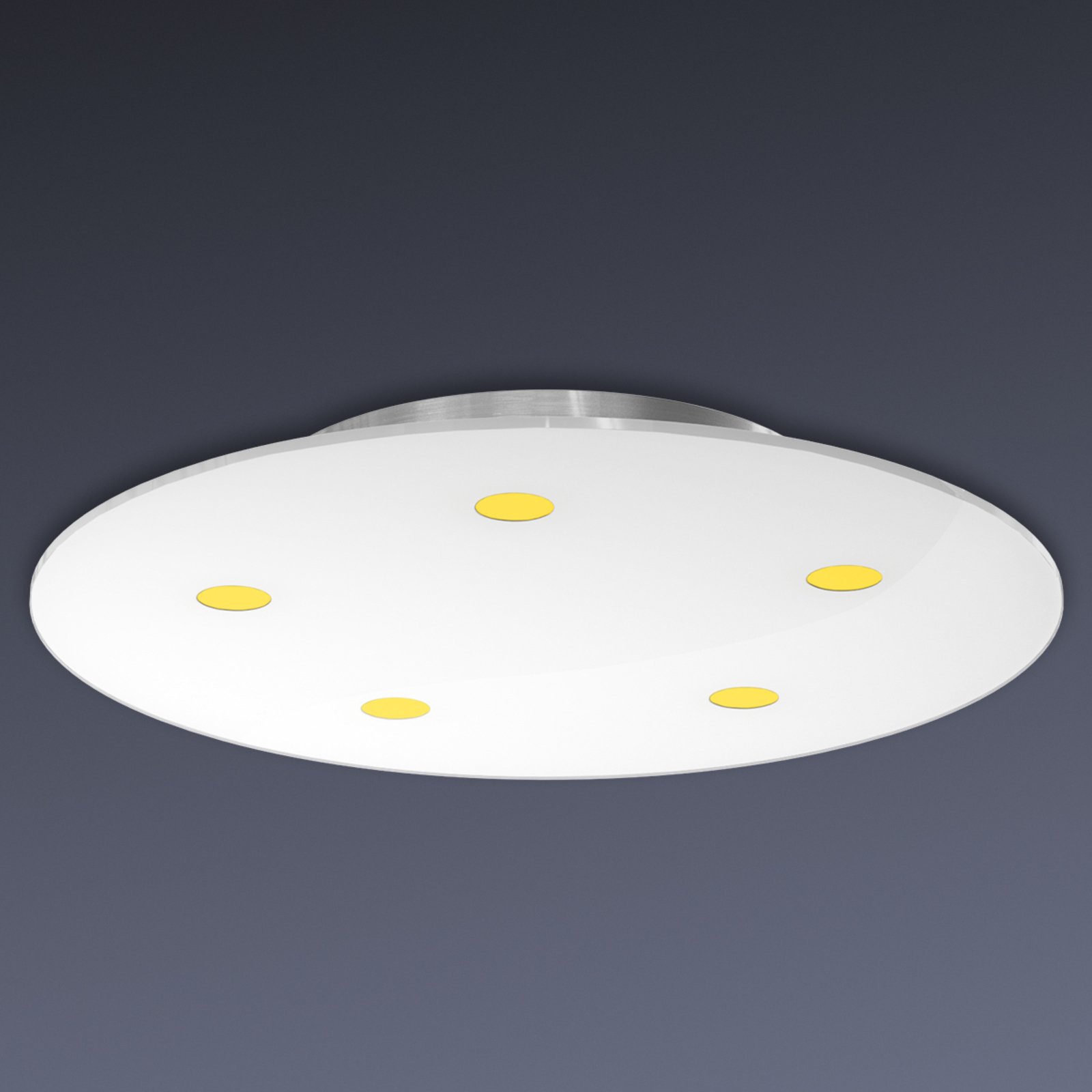 Dimmable LED ceiling light Sunia