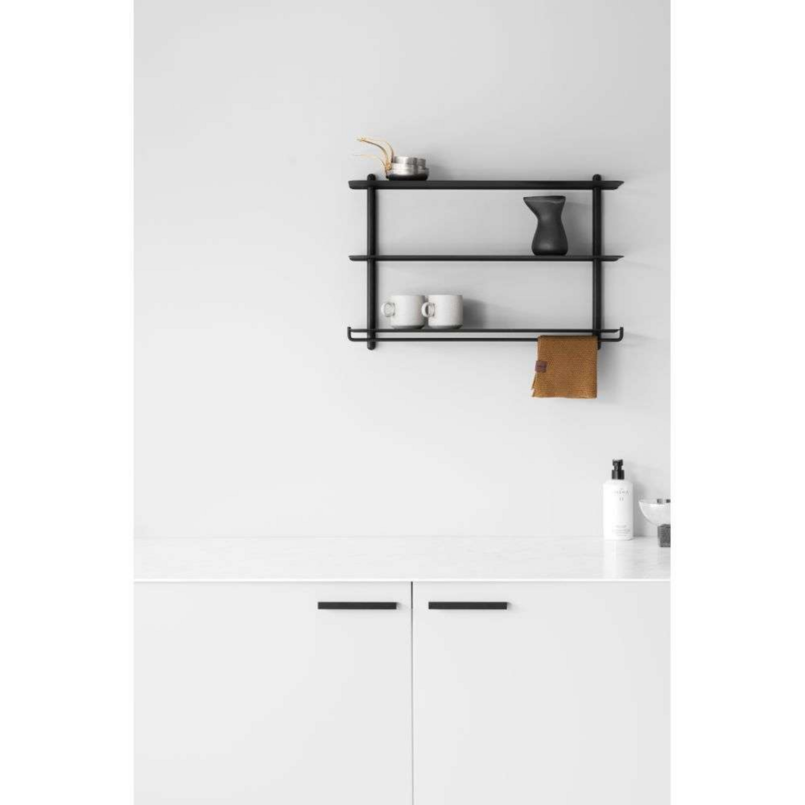 Nivo Shelf Rail Negru - GEJST