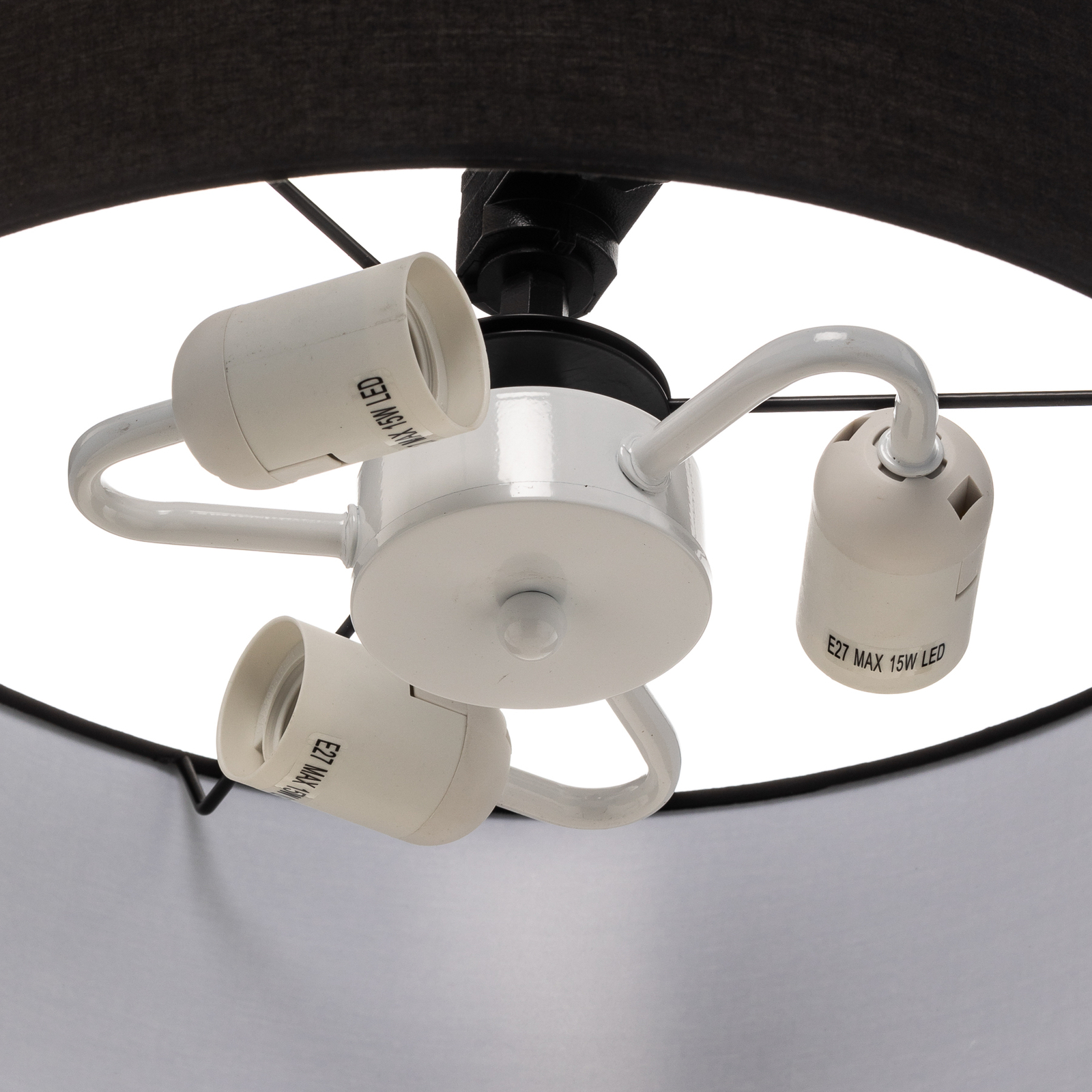 Arcchio Heleni Deckenlampe Schiene schwarz