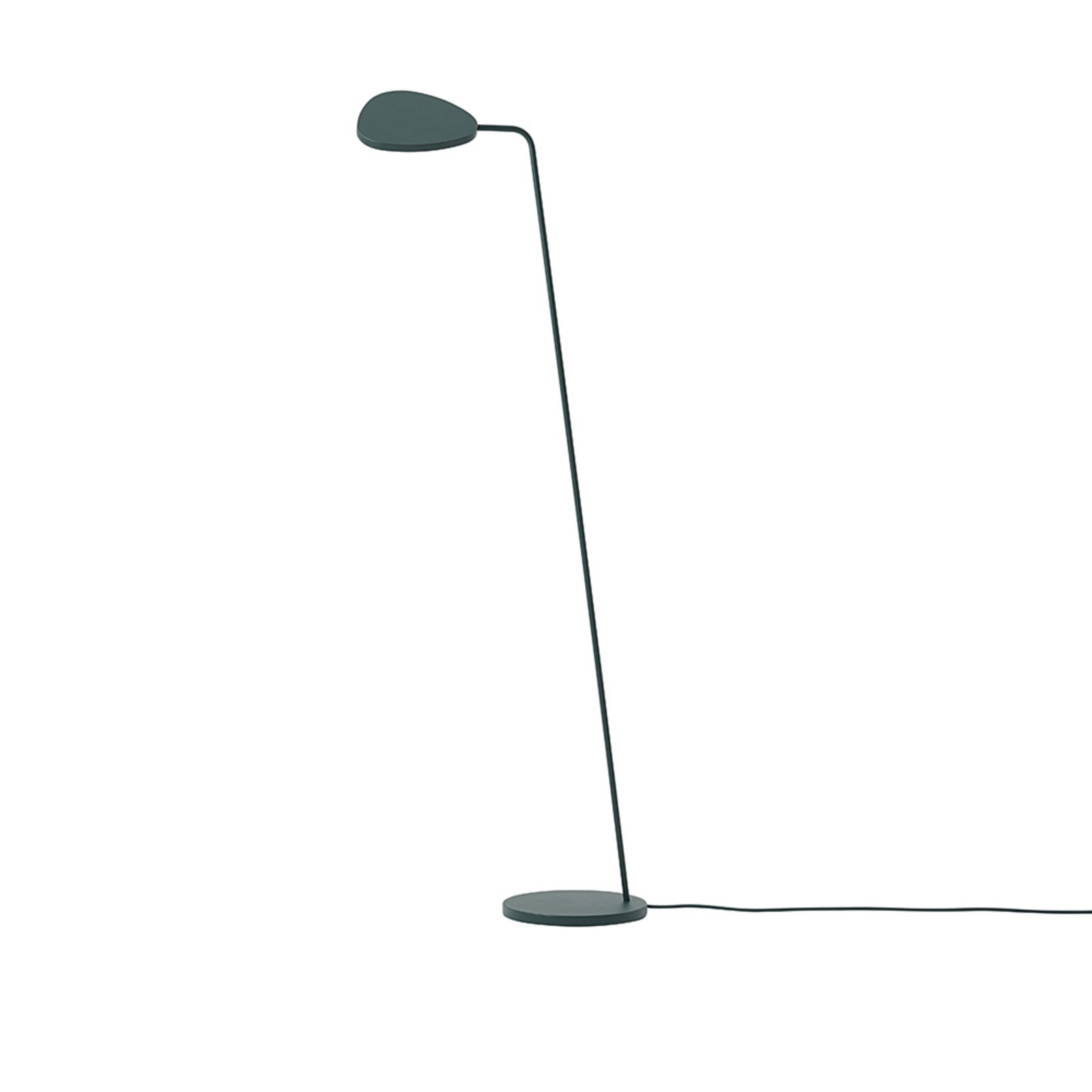 Leaf Lampadar Dark Green - Muuto