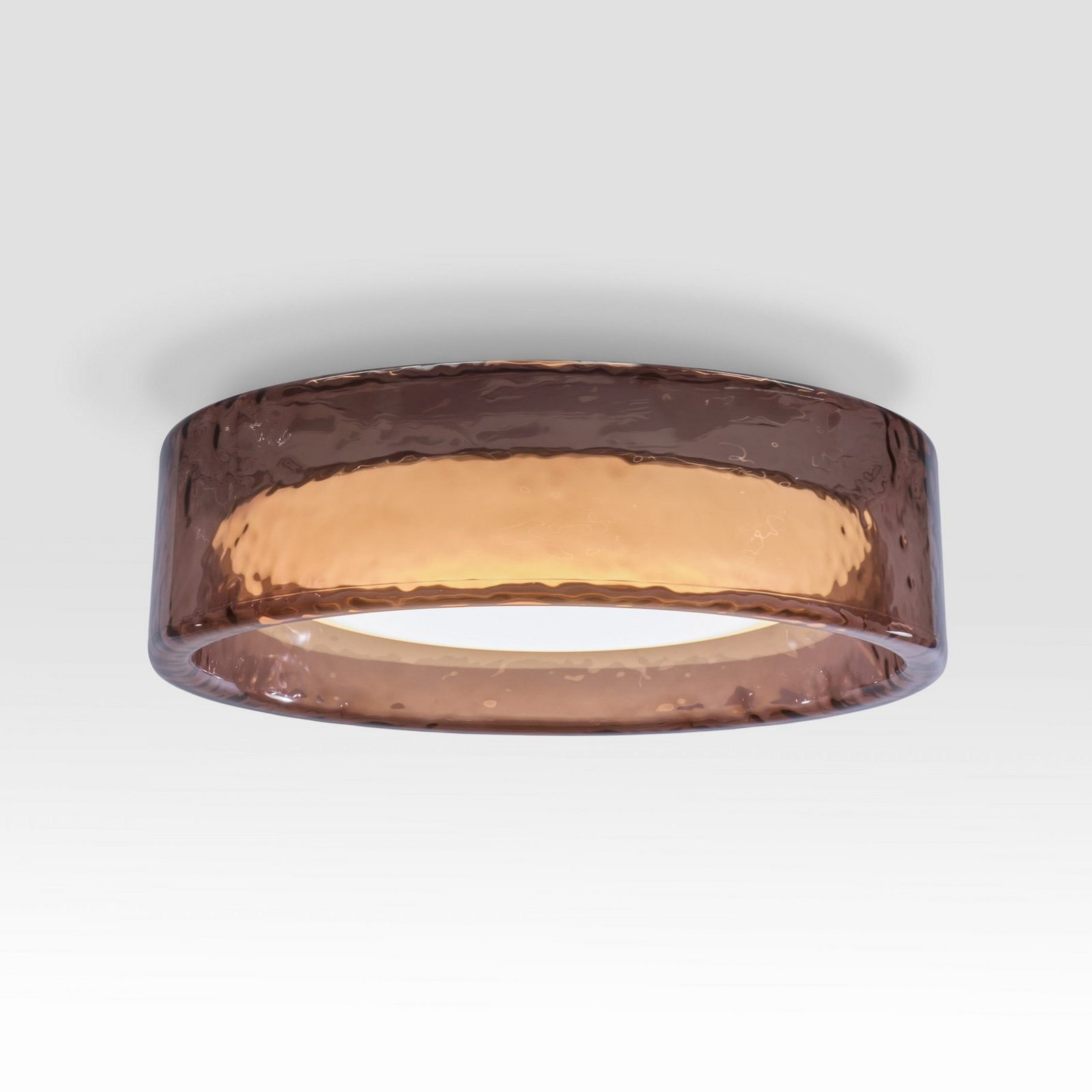 MARSET LED-Deckenlampe Ringo, Ø 70 cm, rosé Kunststoff, CCT