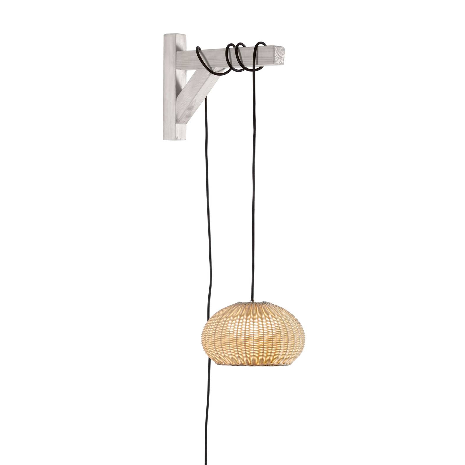 Suspension LED Garota de Bover fiche blanche/ivoire