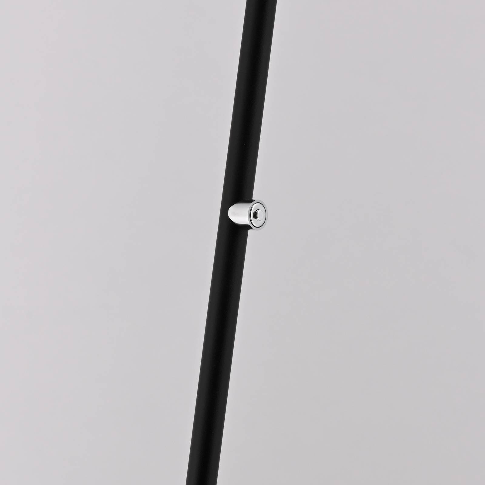 Lampa stojąca LED Paul Neuhaus Akku-Bente, czarna, CCT, USB-C