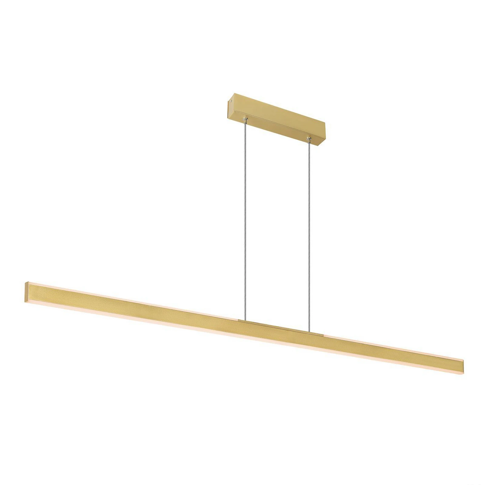SLV One Linear LED hanglamp, 140 cm, messing