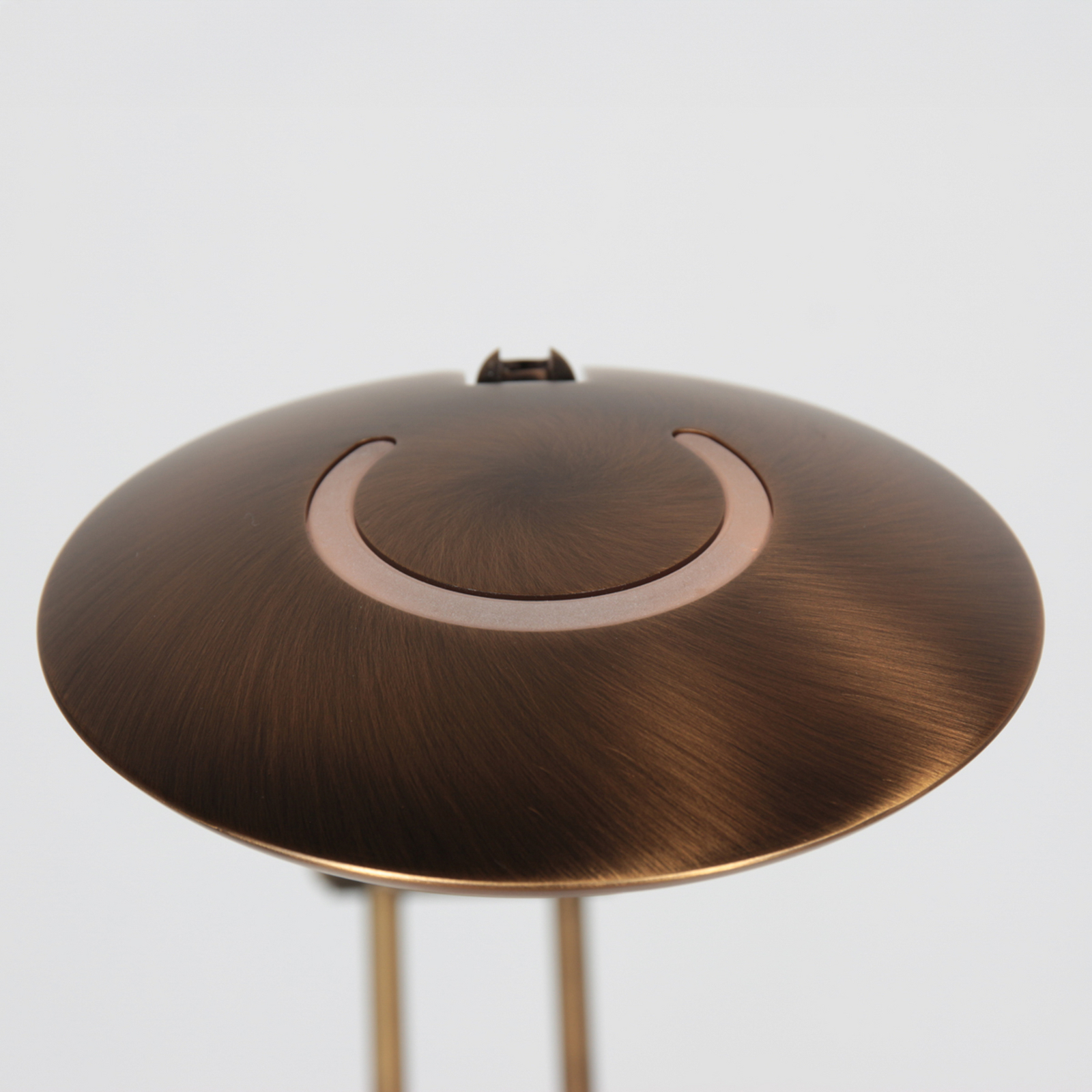 LED bureaulamp Zenith 2, brons, CCT, afstandsbediening