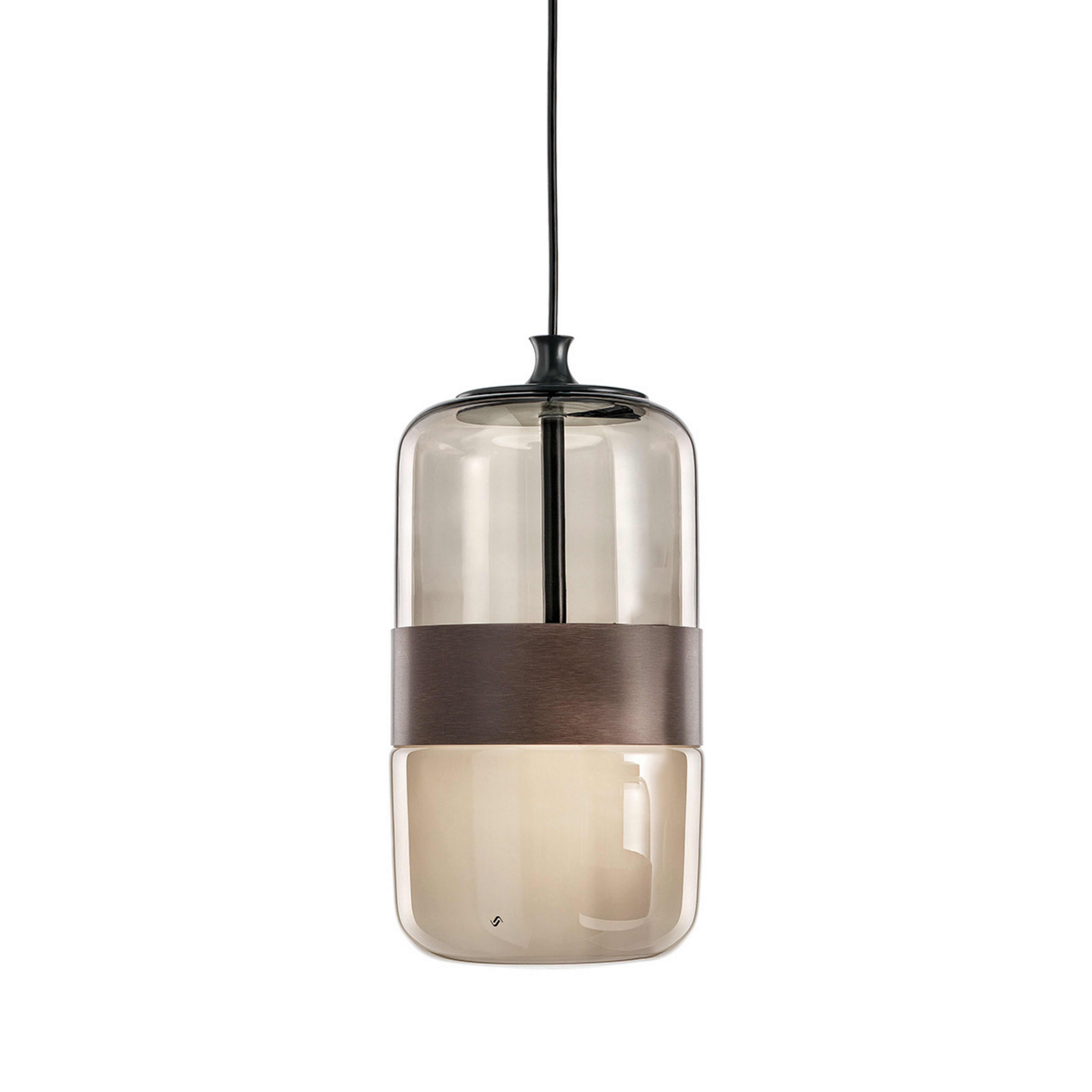 Pendelleuchte Futura aus Muranoglas, 23 cm