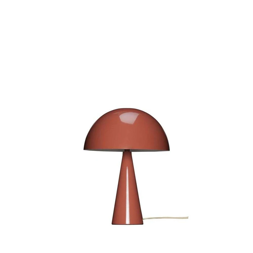 Hübsch - Mush Mini Bordlampe Maroon/Sand