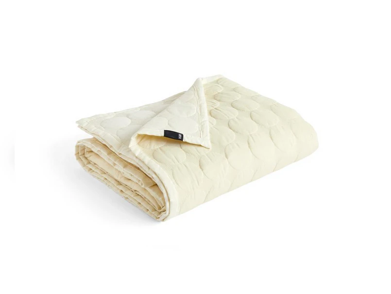 HAY – Mega Dot (Organic) Bedspread 260×260 Ivory