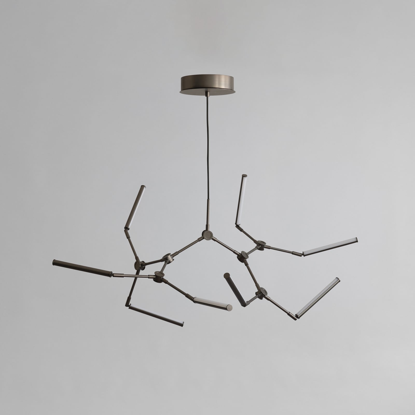 LED viseća lampa, brončana, 124 cm, 8 žarulja. - 101 Copenhagen