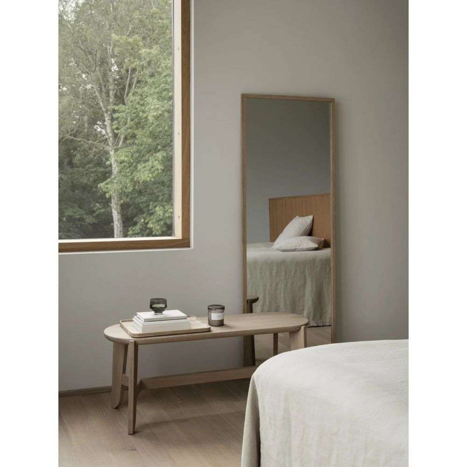 Miro Muro Specchio 170x60 Oak - Blomus