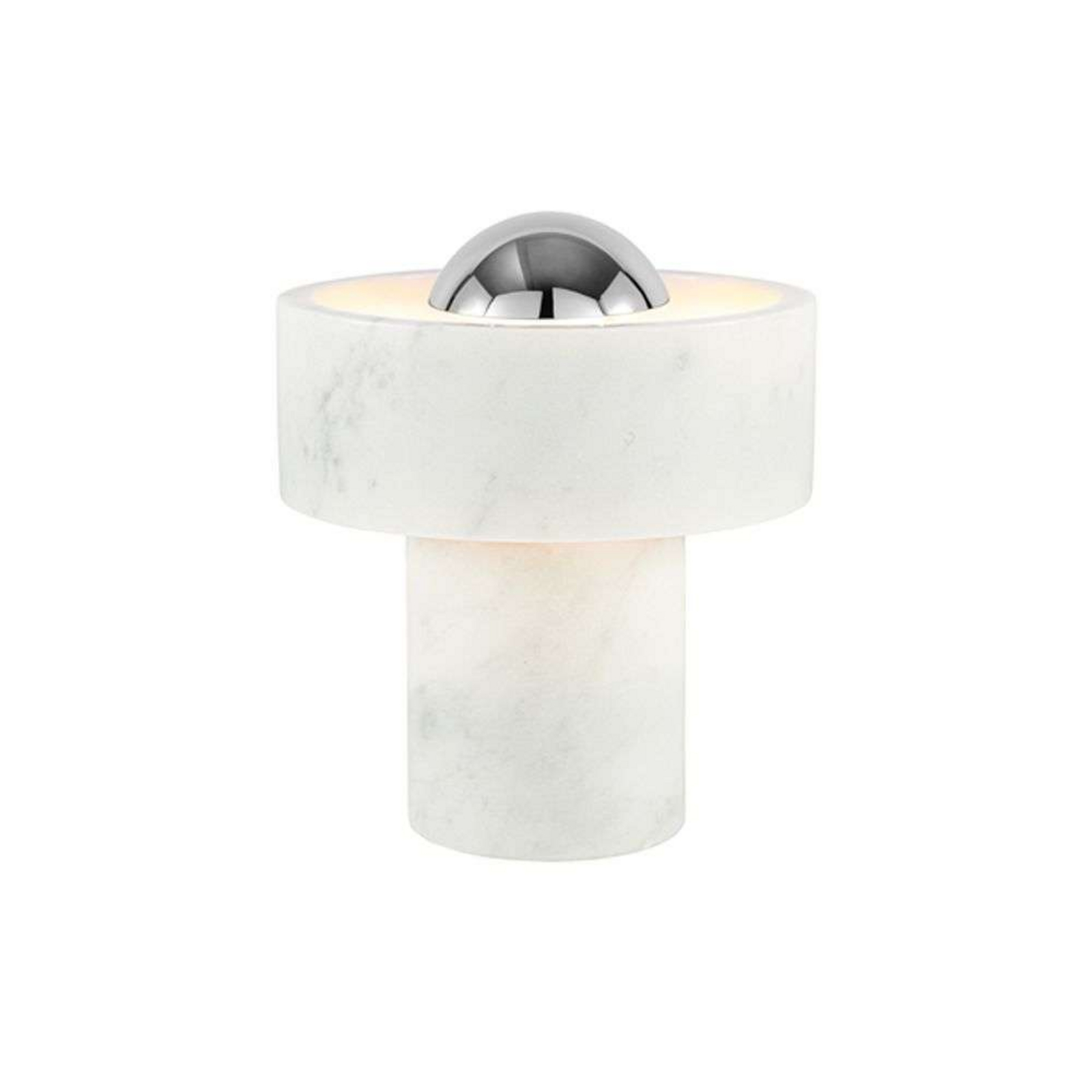 Stone Portable Veioză Silver - Tom Dixon