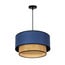 blau / holz