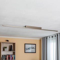 Plafón LED Niara de Quitani, bronce anodizado