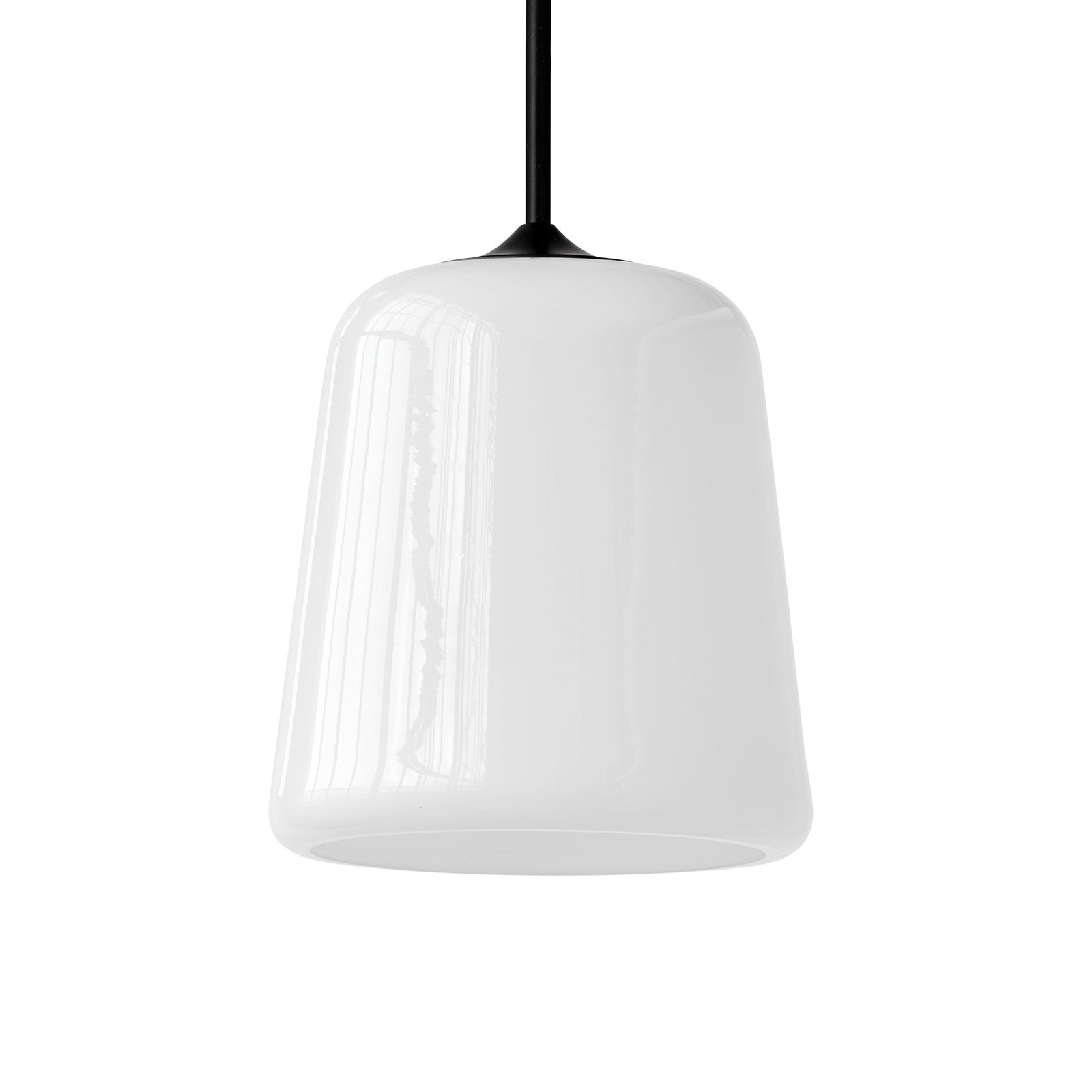 Material Pendant White Opal Glass - New Works