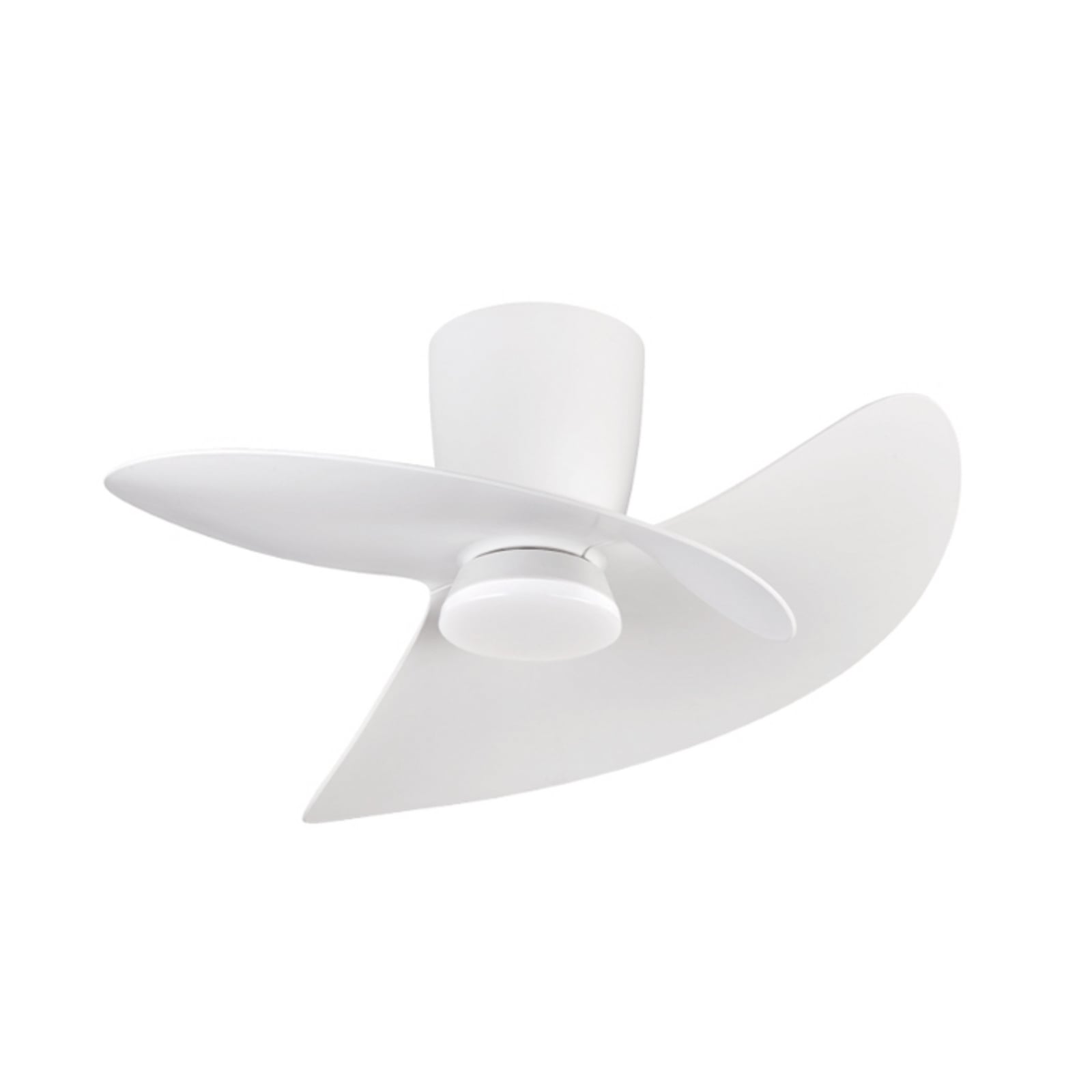 LED plafondventilator Ona wit DC stil CCT 70 cm - Mantra