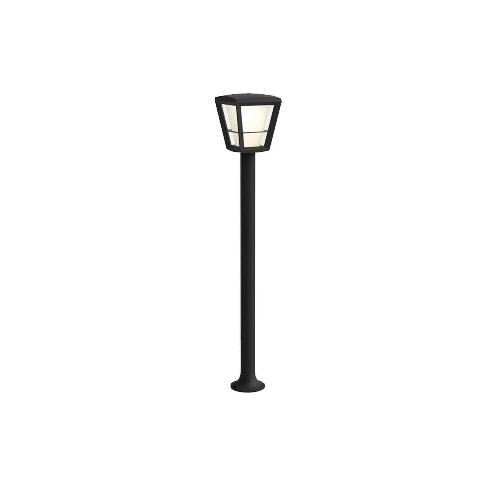 Econic Outdoor Bollard High White/Color Amb. - Philips Hue