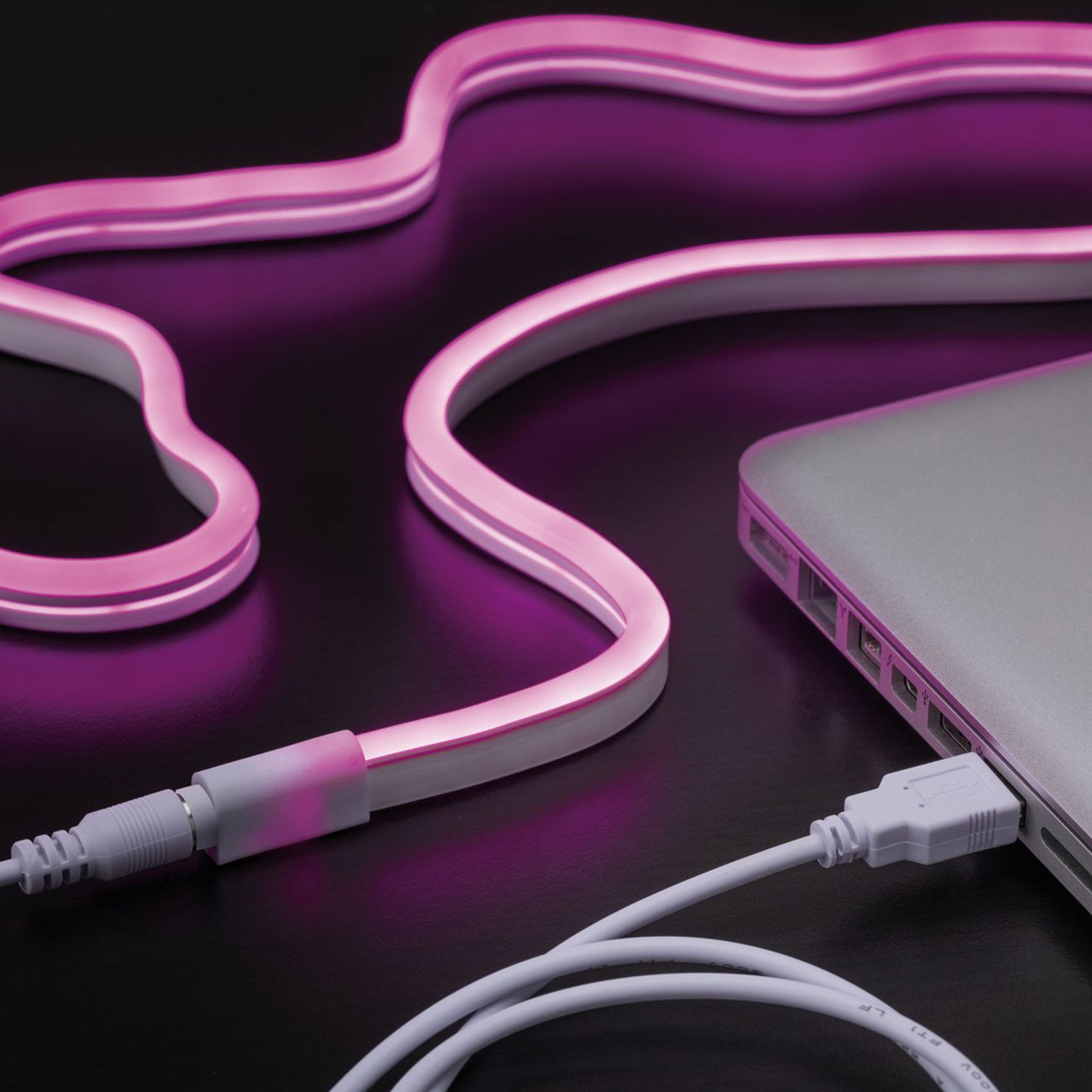 Paulmann bandă LED Neon Colorflex USB 1m pink